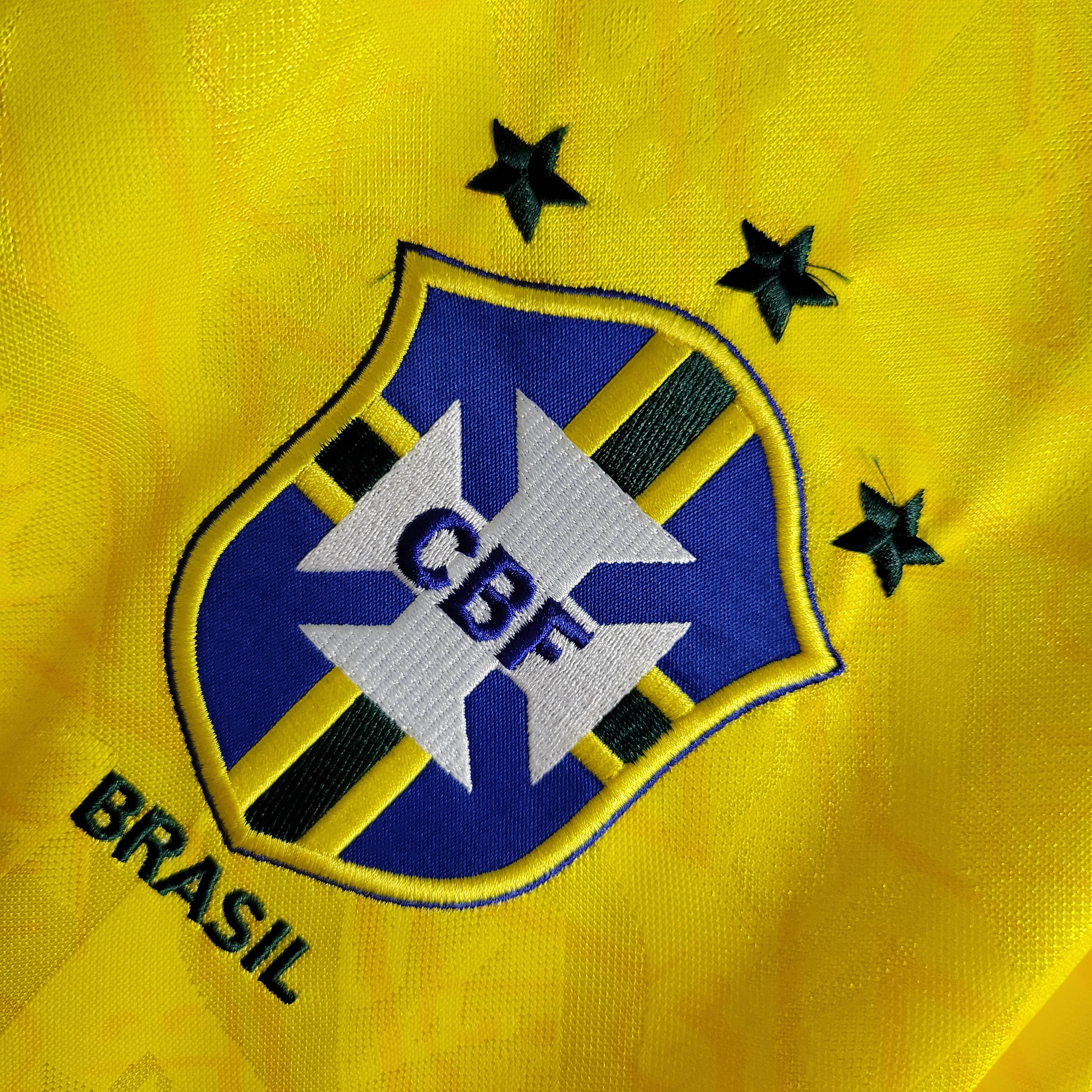 1992 Retro Brazil Home Football Shirt