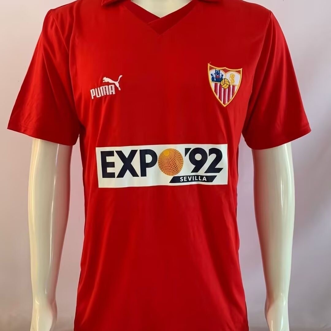 1987/1990 Retro Sevilla Away FootballShirt 1:1 Thai Quality
