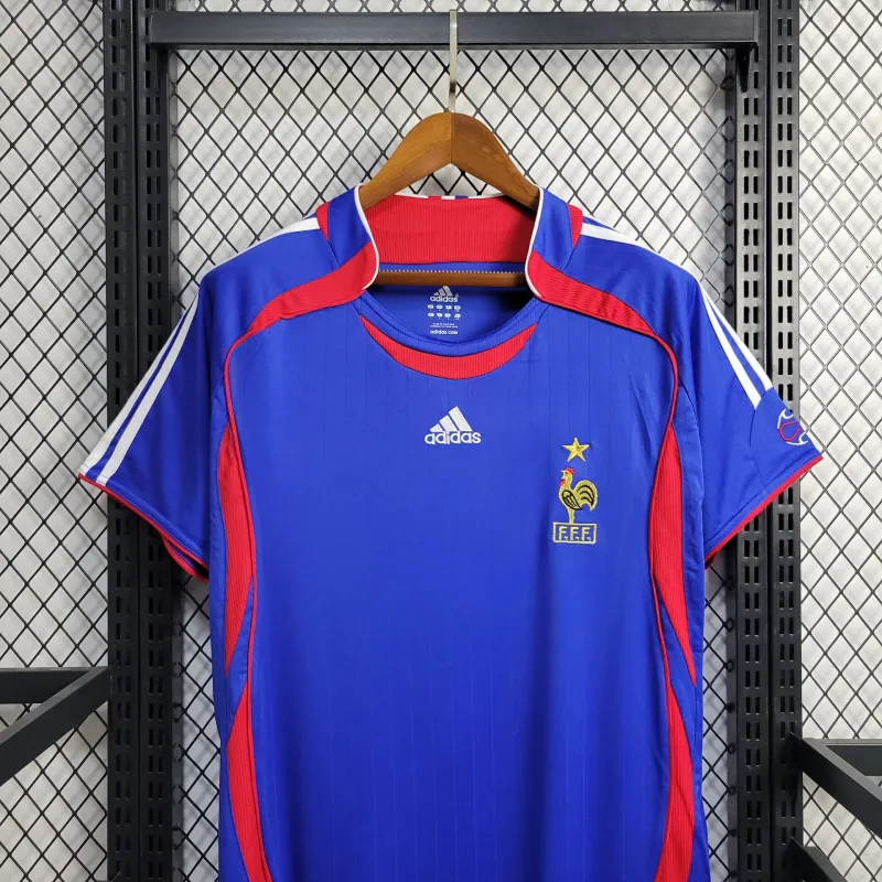 2006 Retro France Home Football Shirt