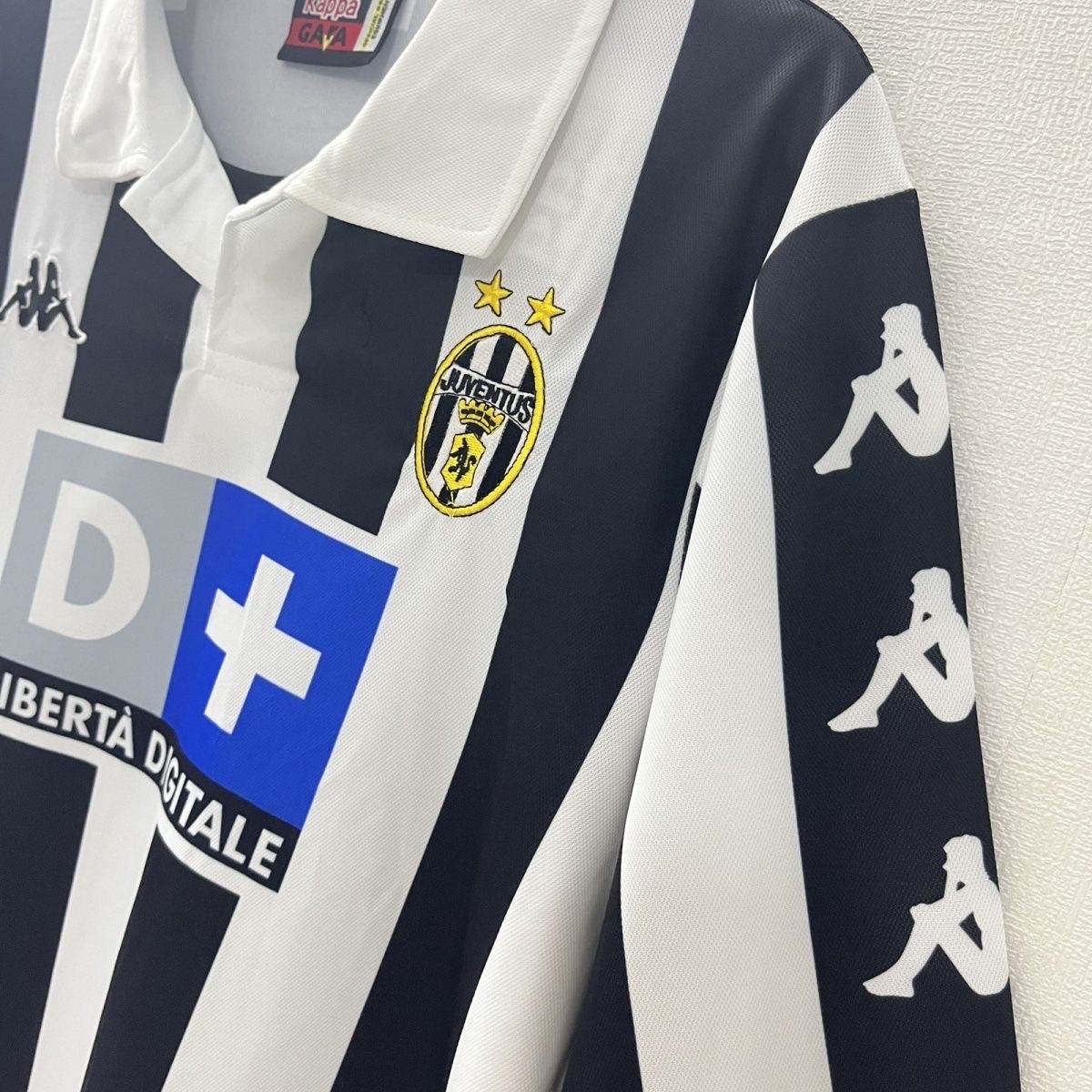1999/2000 Retro Long Sleeve JuventusHome Football Shirt 1:1 Thai Quality