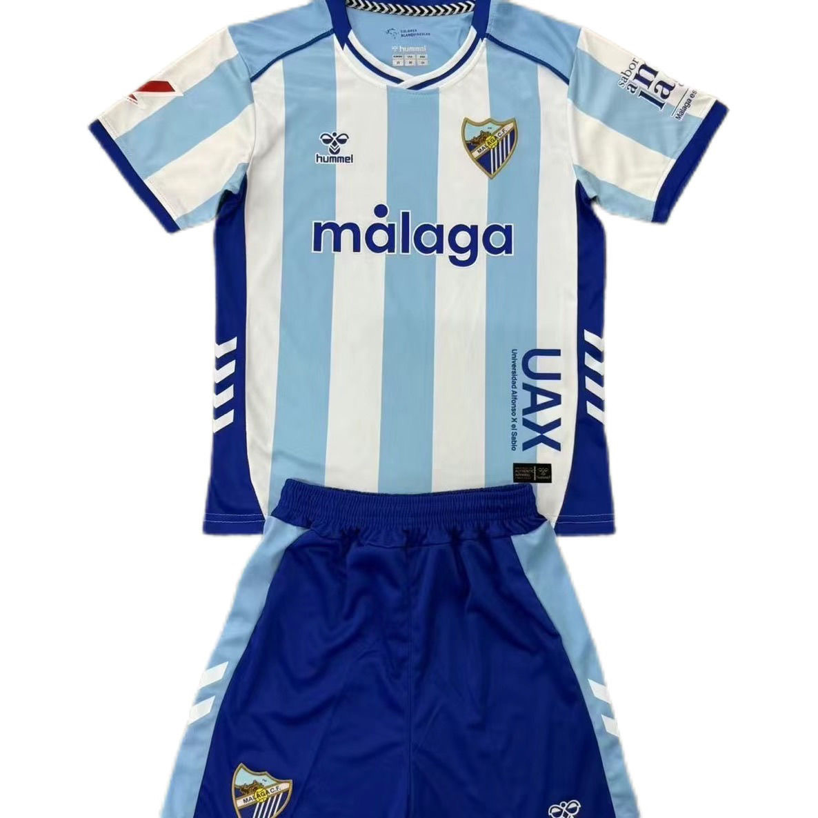 2025/2026 Malaga Home Football ShirtKids Size 1:1 Thai Quality