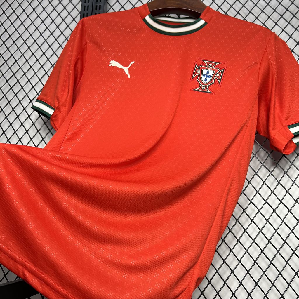 2025 Portugal Home Football Shirt