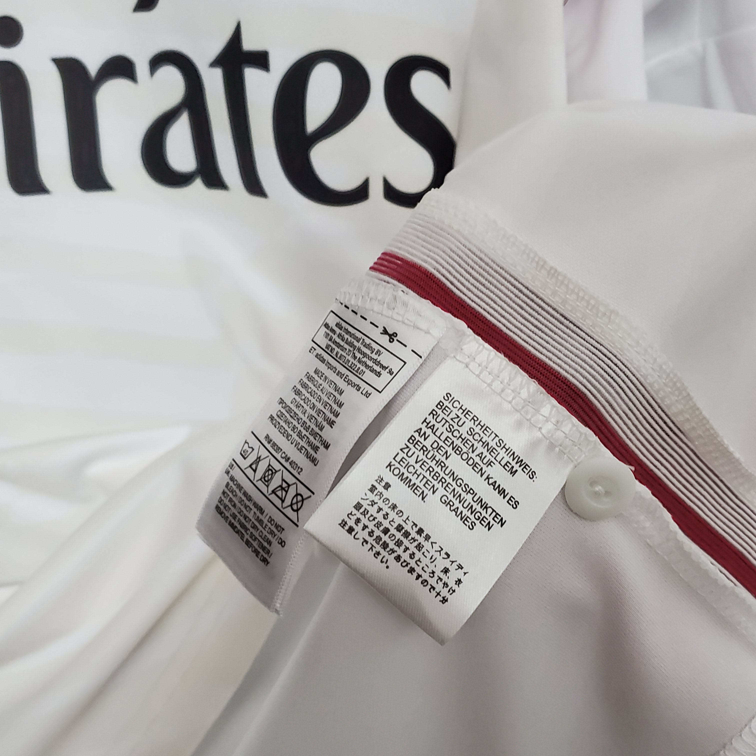 2014/2015 Retro Long Sleeve Real Madrid Home Football Shirt
