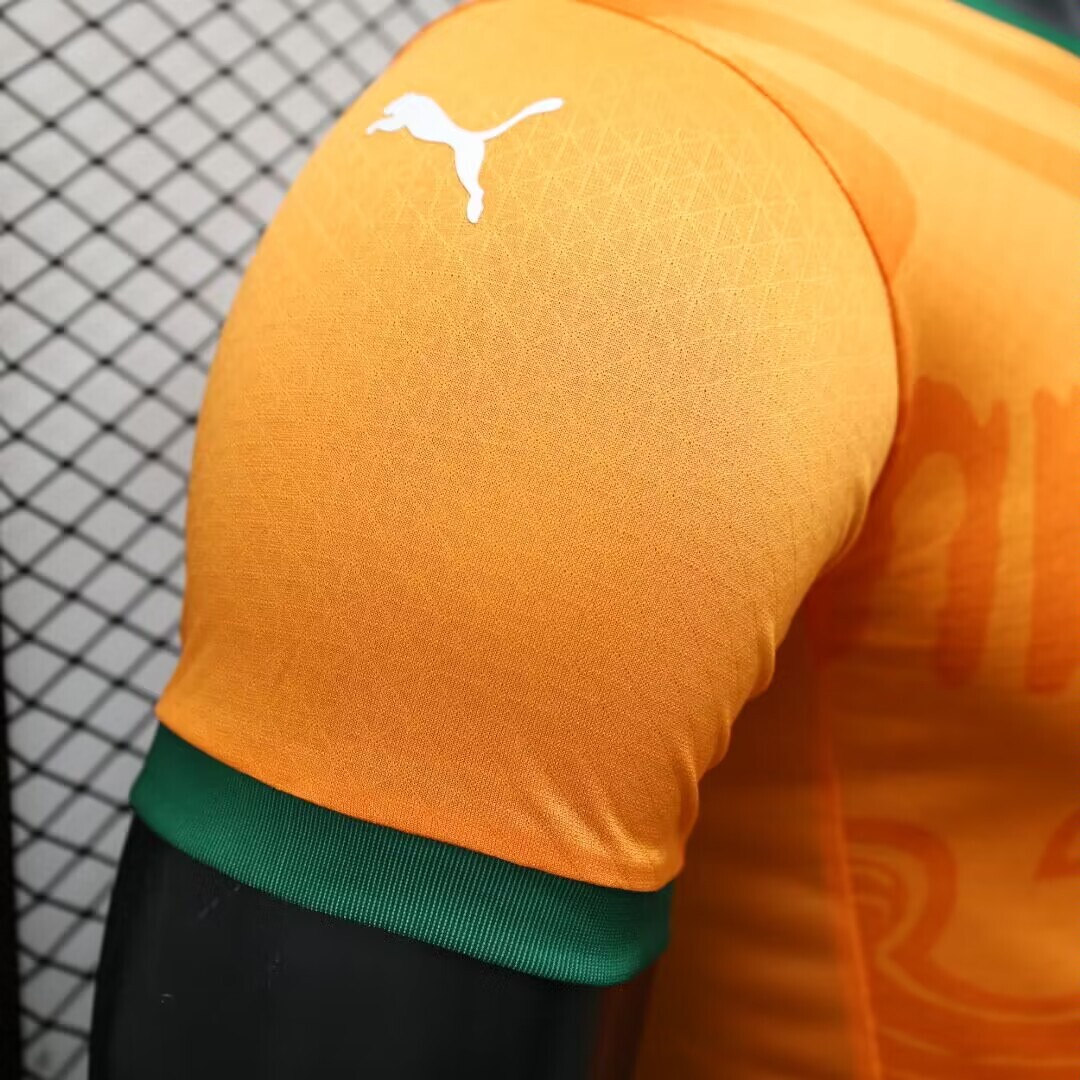 2024 Player Version Ivory Coast Home Football Shirt