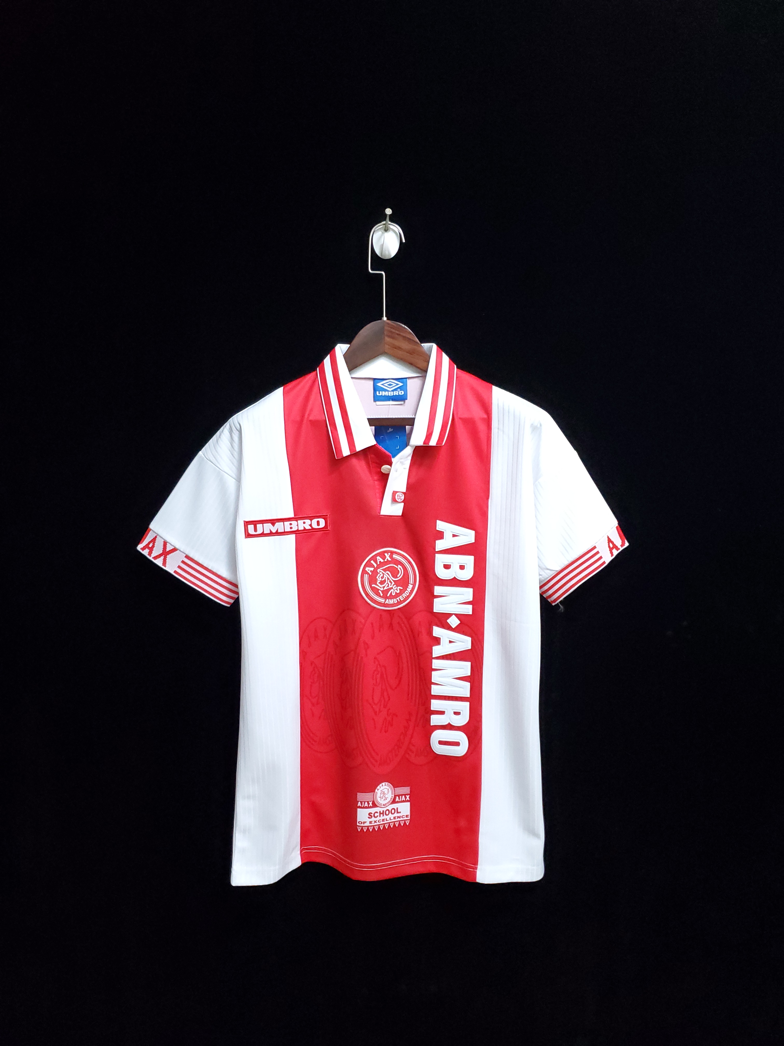 1998 Retro Ajax Home Football Shirt 1:1Thai Quality