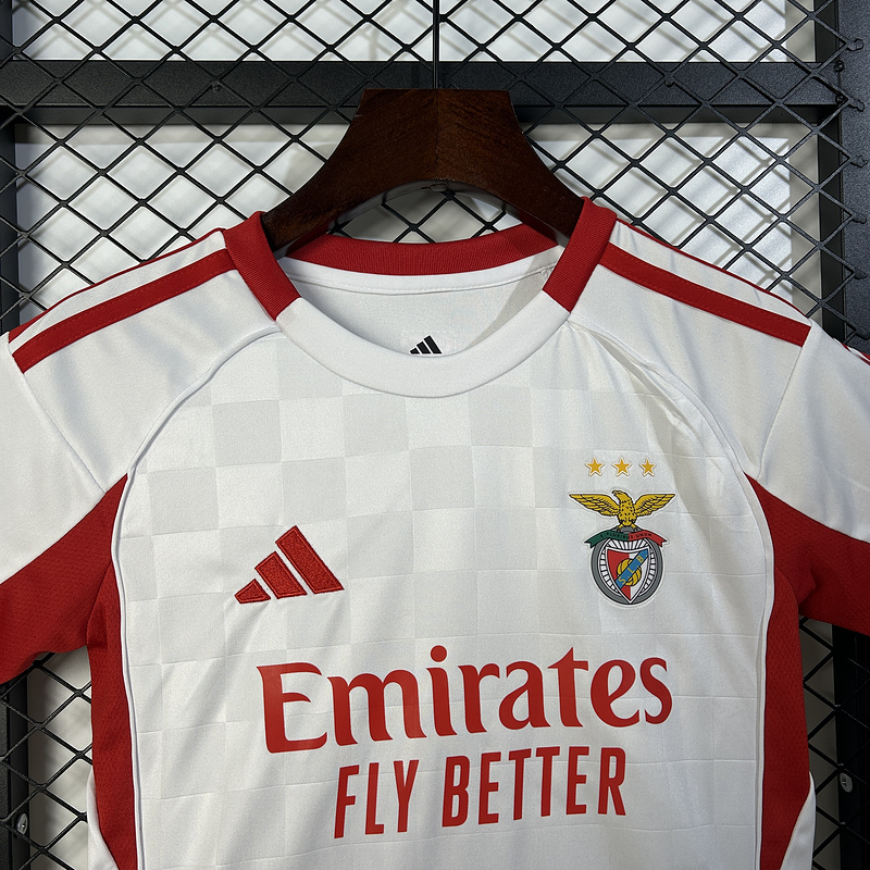 2025/2026 Benfica Away Football shirtKids Size 1:1 Thai Quality