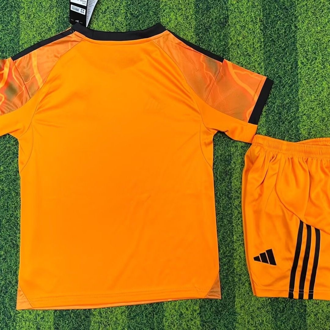 2025/2026 AS Roma Away Football Shirt Kids Size 1:1 Thai Quality