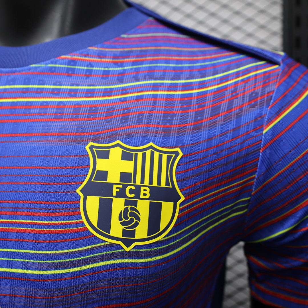 2025/2026 Player Version Barcelona Pre-game service Football Shirt