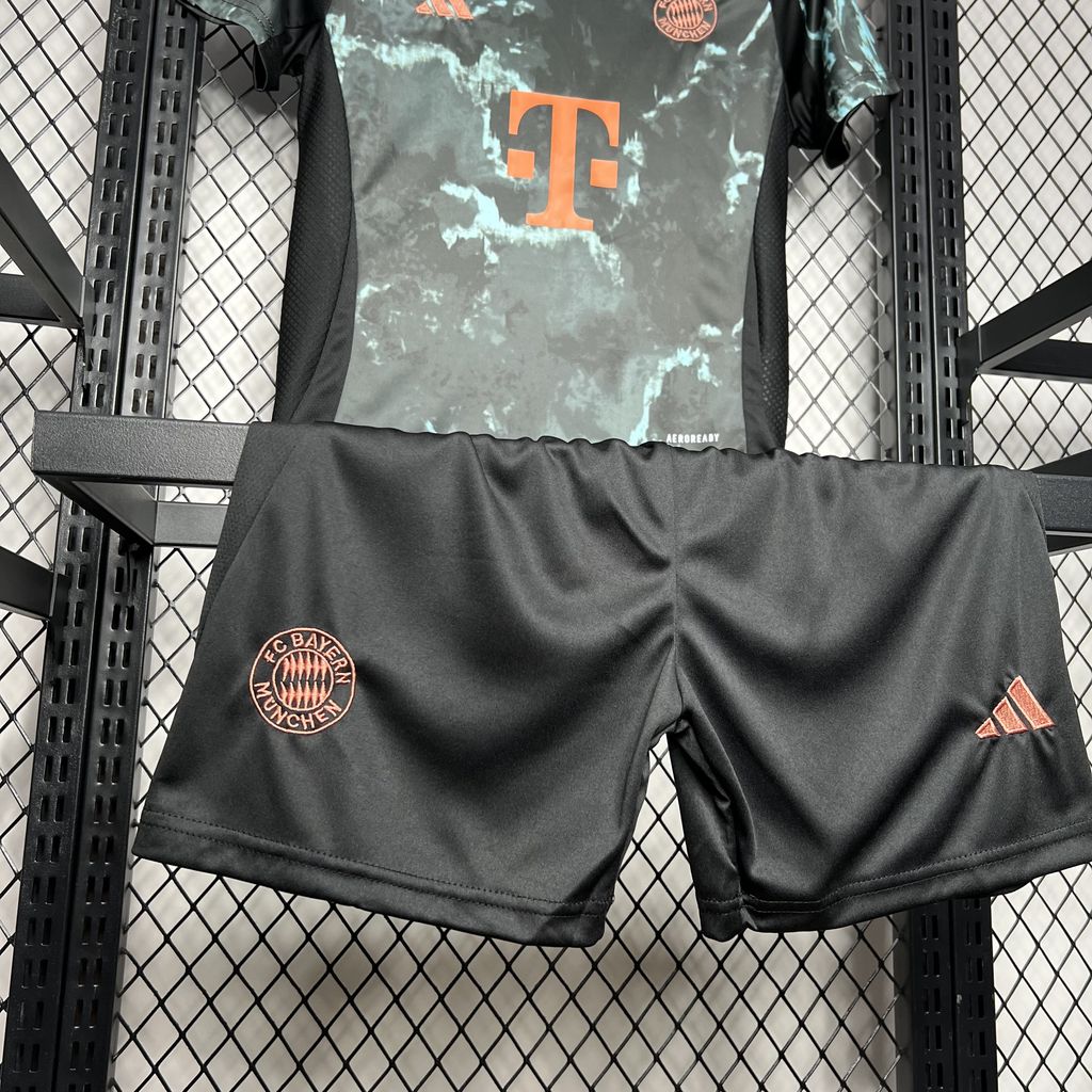 2024/2025 Bayern Munchen Away Football Shirt Kids Size