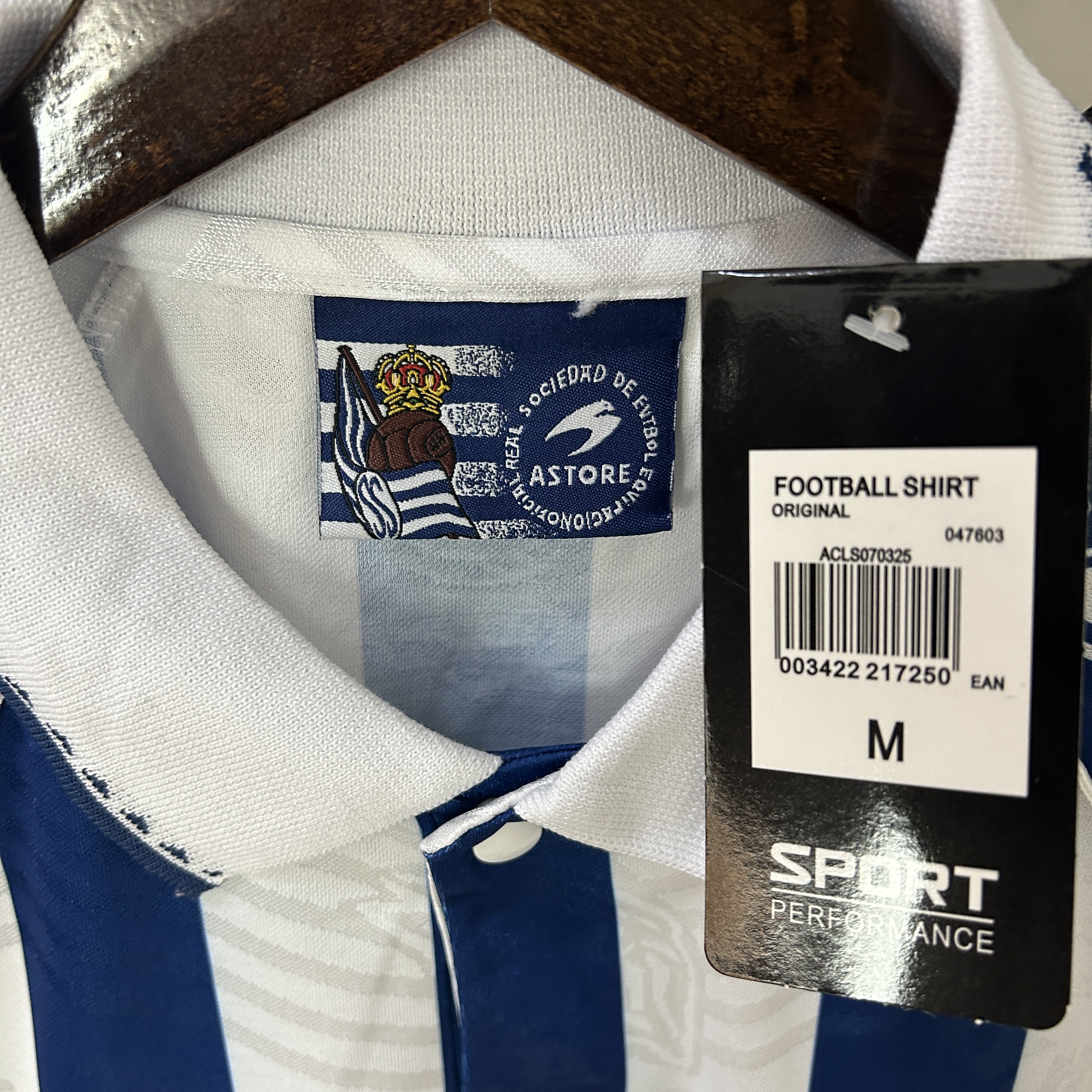 1994/1995 Retro Real Sociedad Home Football Shirt 1:1 Thai Quality