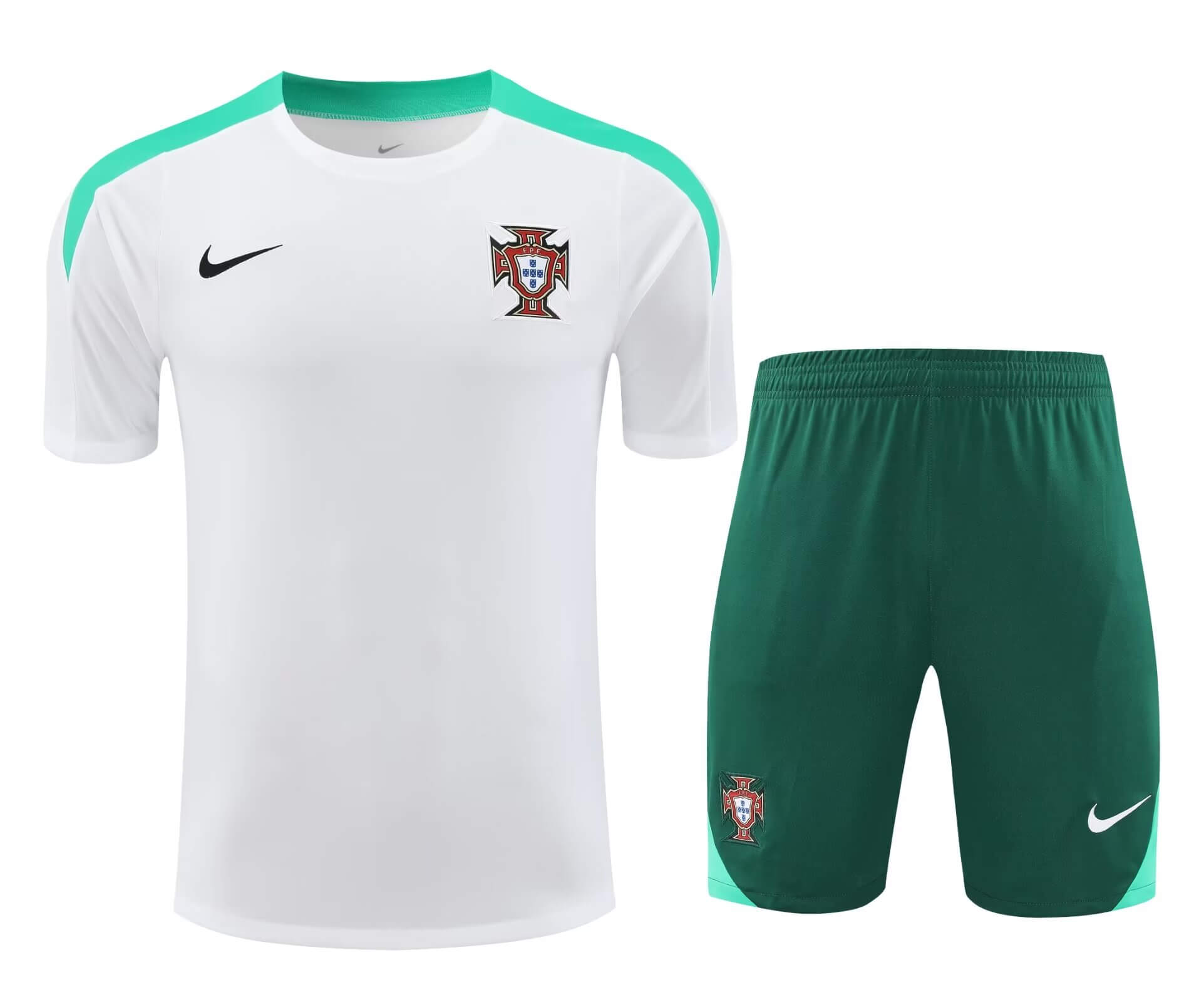 2024/2025 Portugal Training Wear White Suit Shirt