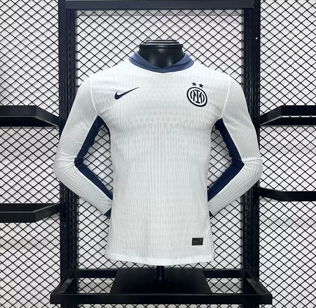 2024/2025 Long Sleeve Player Version Inter Milan Away Football Shirt
