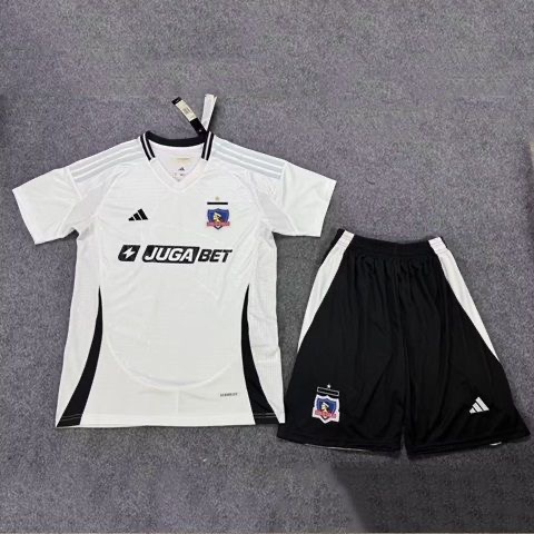 2025/2026 Colo Colo Home FootballShirt Kids Size 1:1 Thai Quality