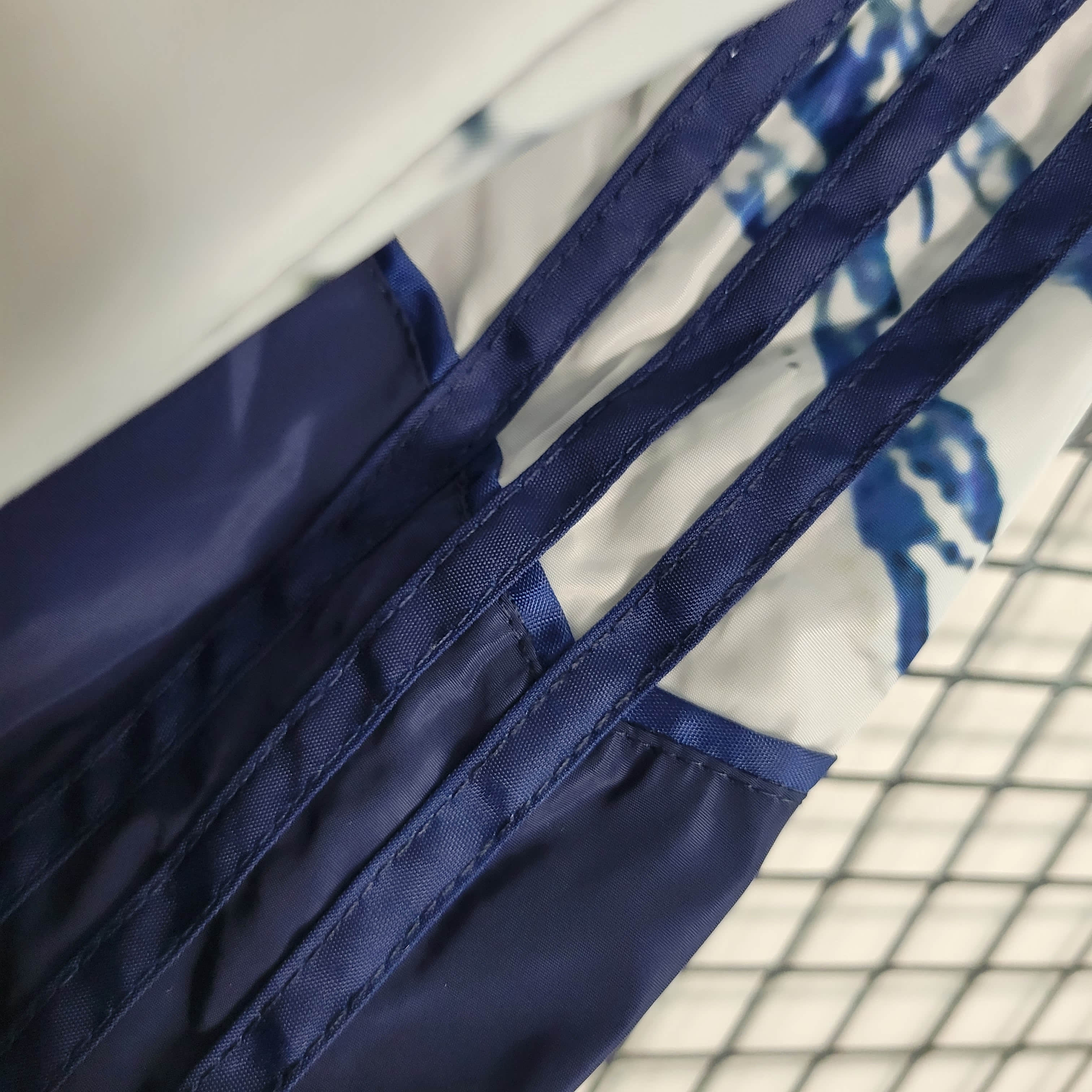 2023/2024 Italy Windbreaker(White-Navy blue)Football Shirt