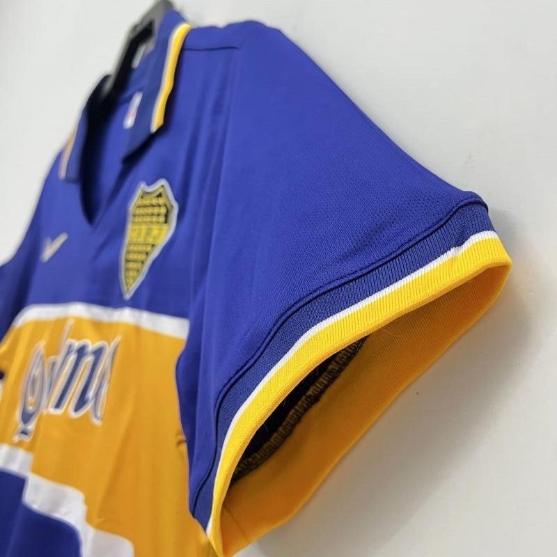 1996/1997 Retro Boca Juniors Home Football Shirt