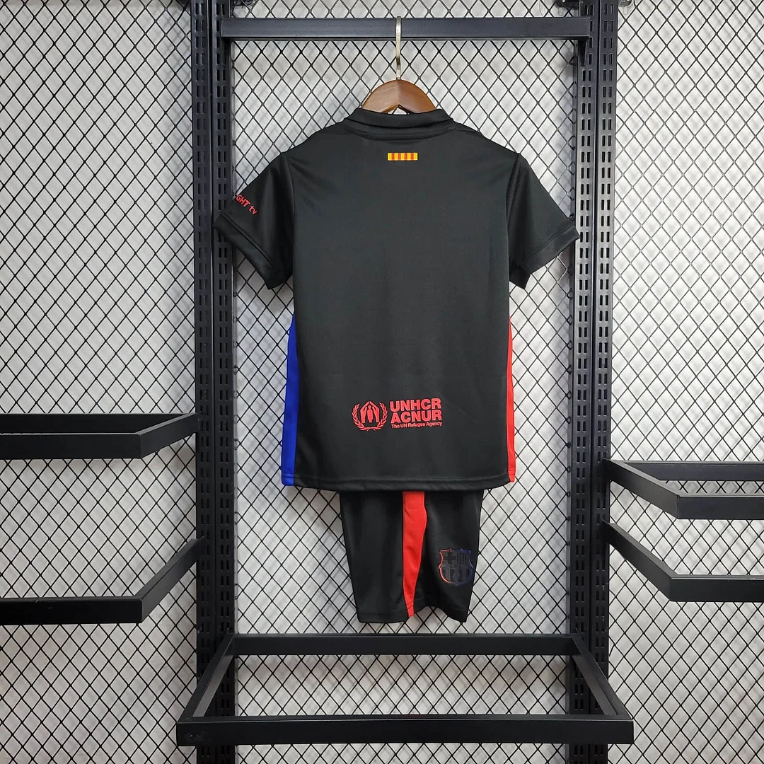 2024/2025 Barcelona x Travis Scott Away  Football Shirt Kids Size
