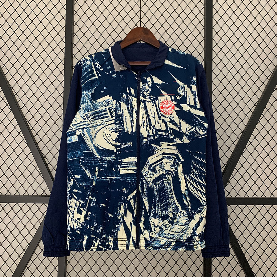 2024/2025 Bayern Munchen Reversible Windbreaker Football Shirt