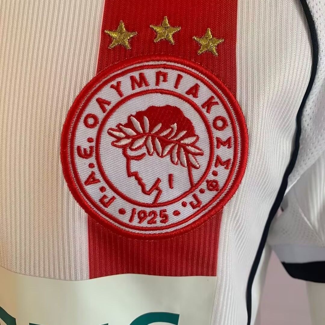 2001/2002 Retro 0lympiacos Piraeus Home Football shirt 1:1 Thai Quality
