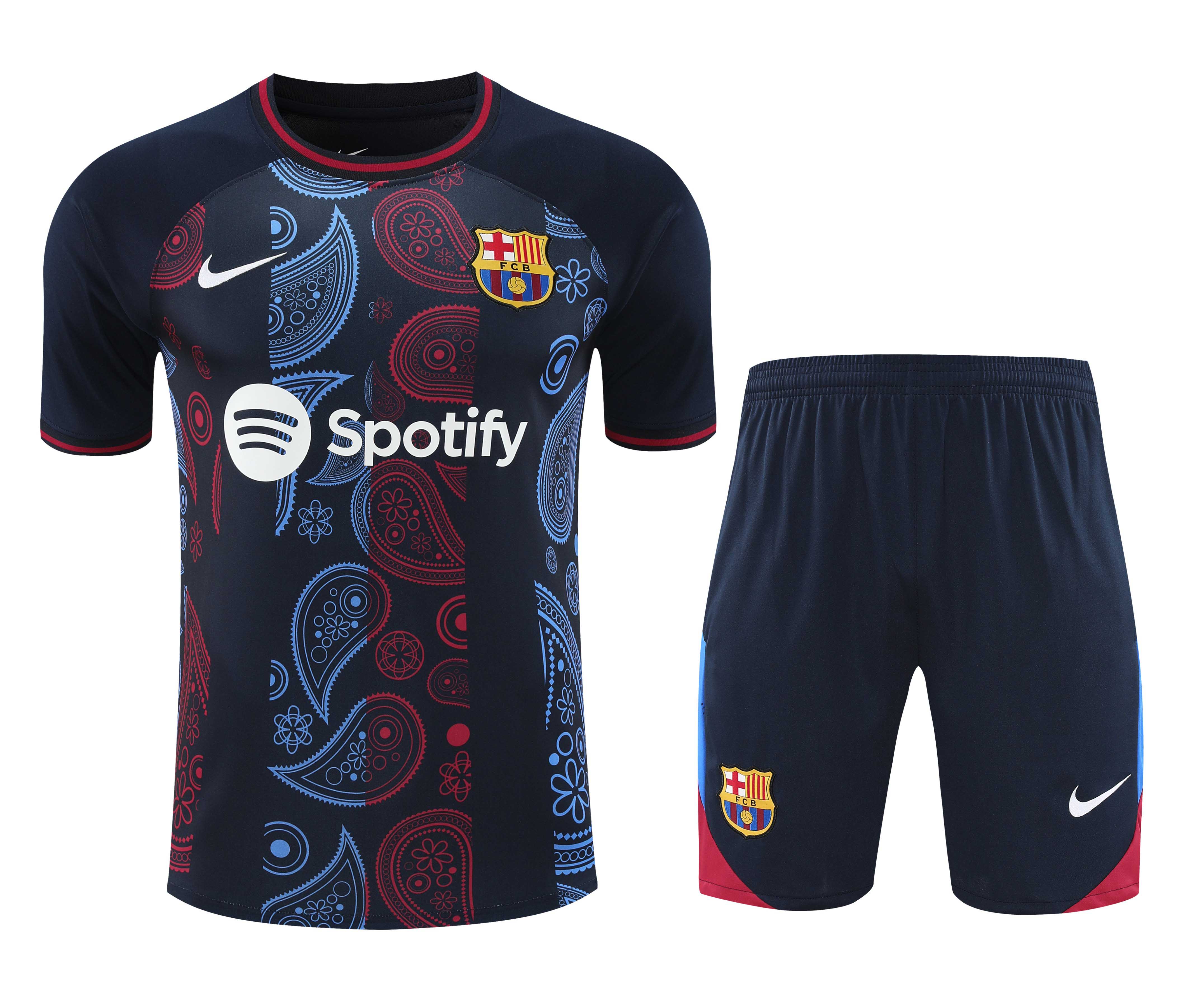 2024/2025 Barcelona Training Wear Black Suit Shirt