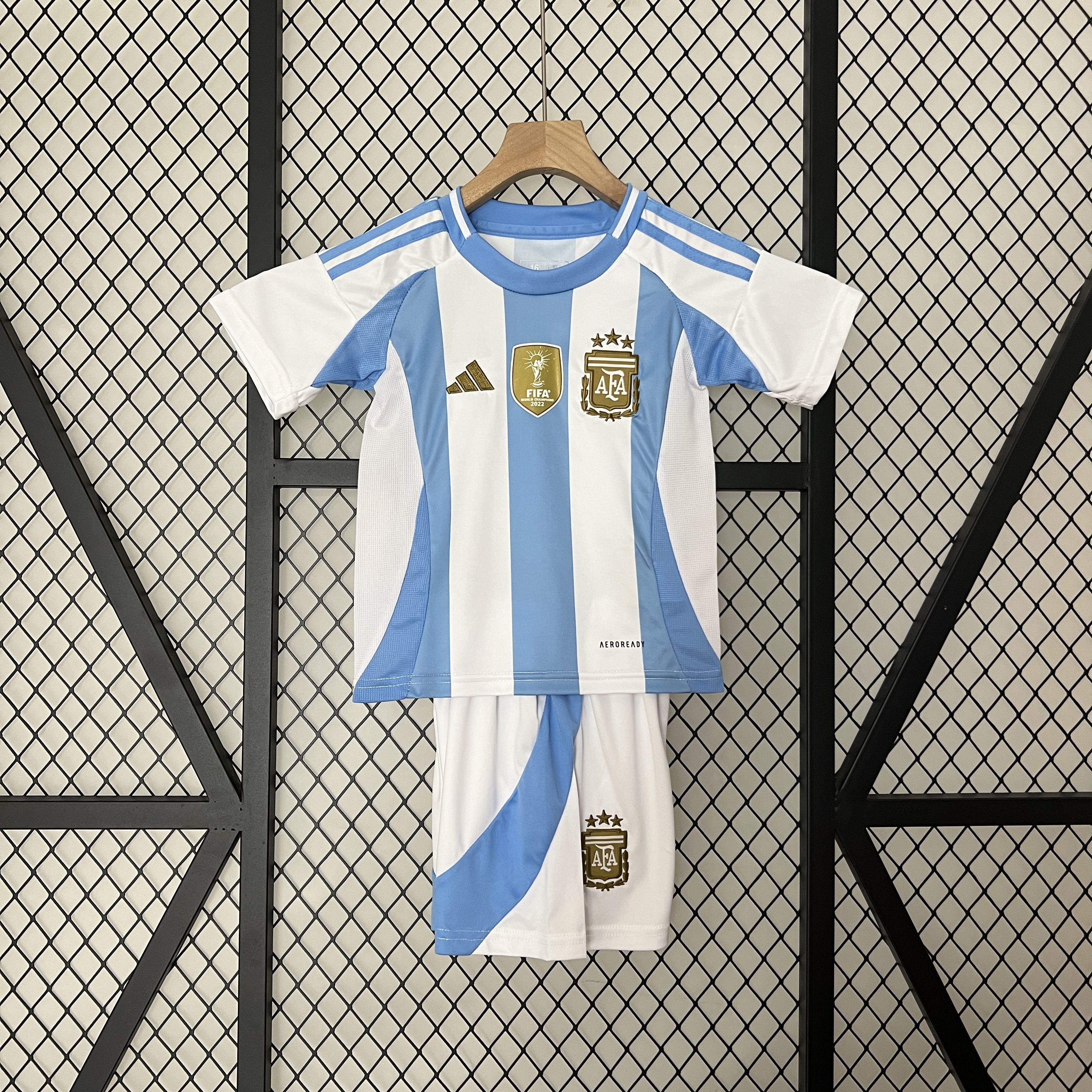 2024 Argentina Home Football Shirt Kids Size
