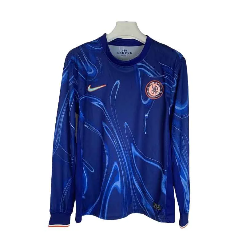 2024/2025 Long Sleeve Chelsea Home Football Shirt