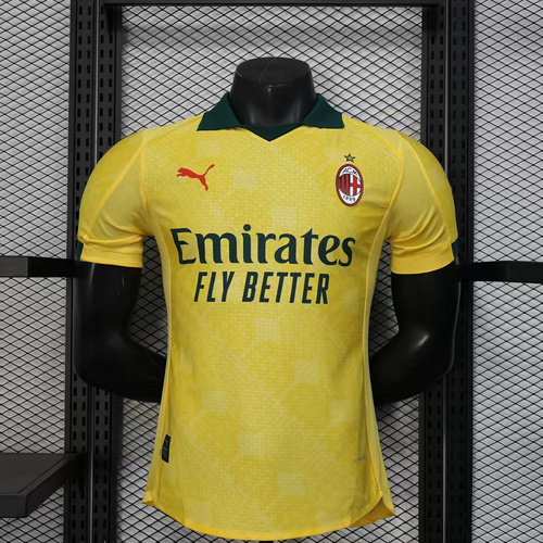 2025/2026 Player Version AC Milan Second away game  Football Shirt