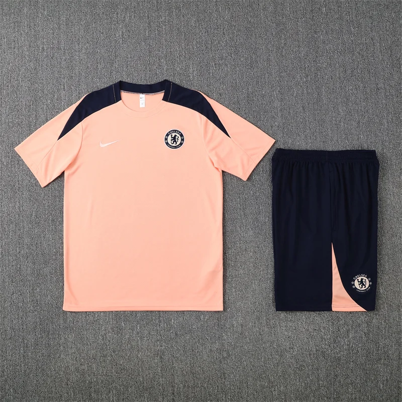 2025/2026 Chelsea Training Wear Pink Set Shirt 1:1 Thai Quality