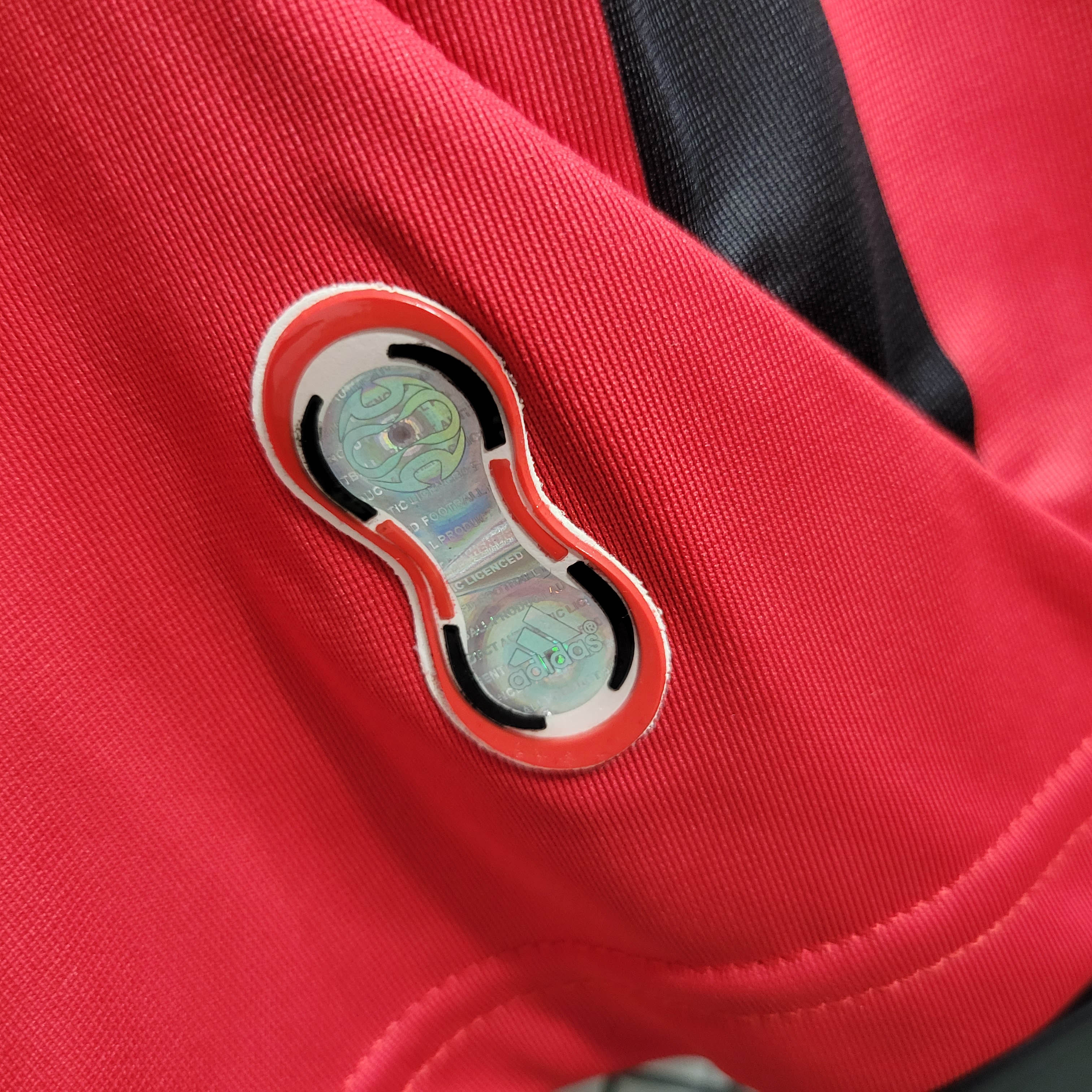 2007/2008 Retro Long Sleeve AC Milan Home Football Shirt