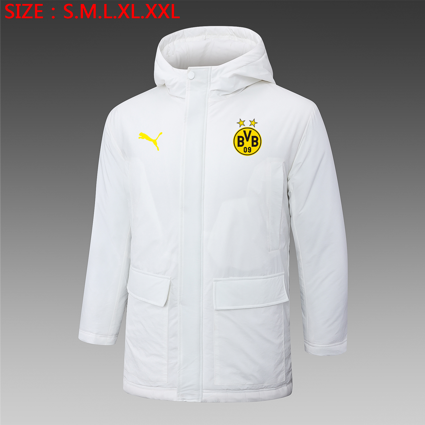 2024/2025 Dortmund Winter Warm Cotton Coat