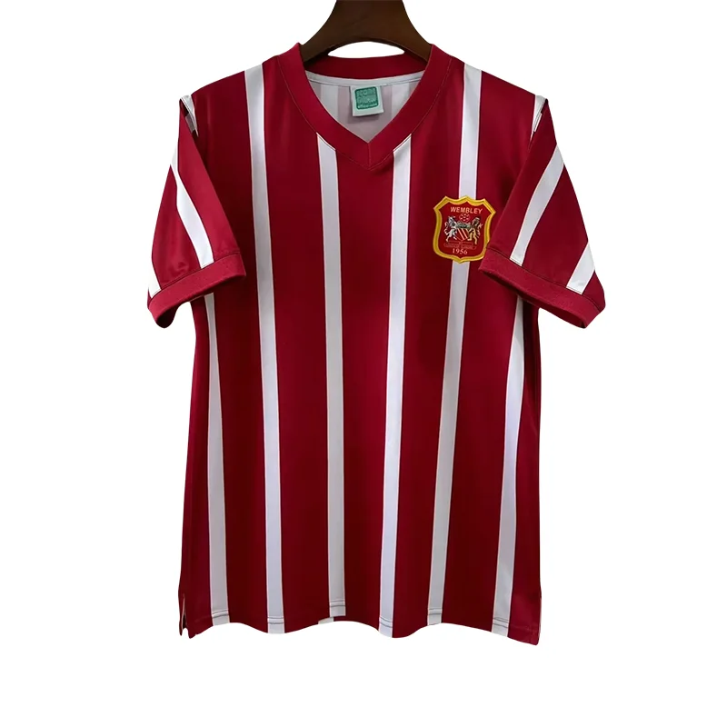 1956/1961 Retro Manchester City Away Football Shirt