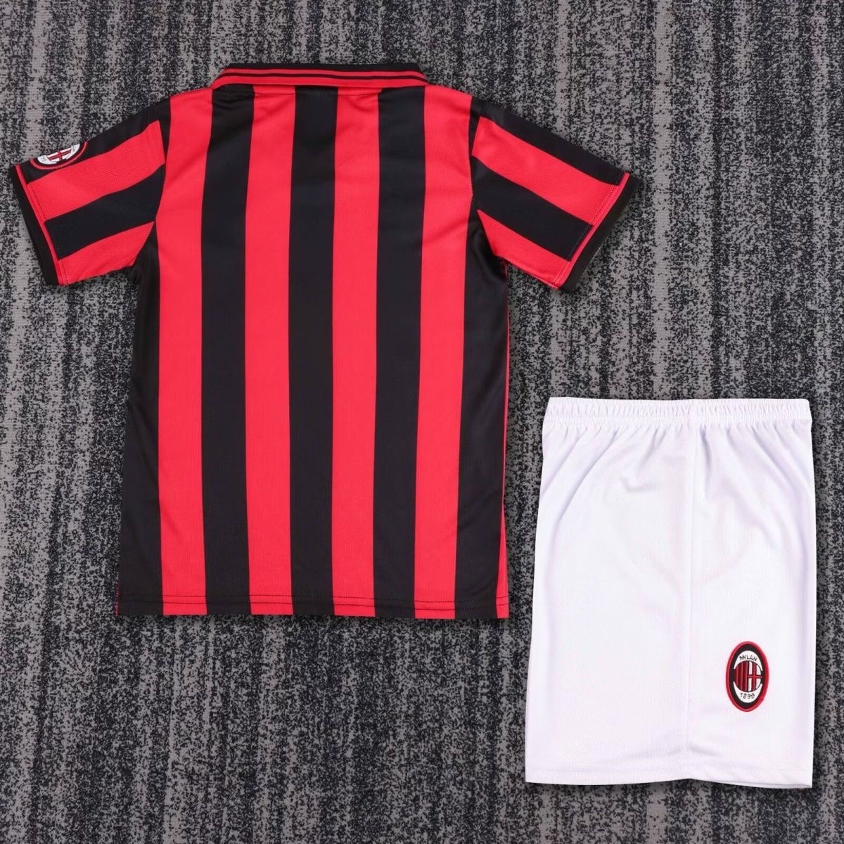 1996/1997 Retro Ac Milan Home FootballShirt Kids Size 1:1 Thai Quality