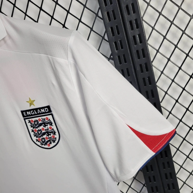 2006 Retro England Home Football Shirt