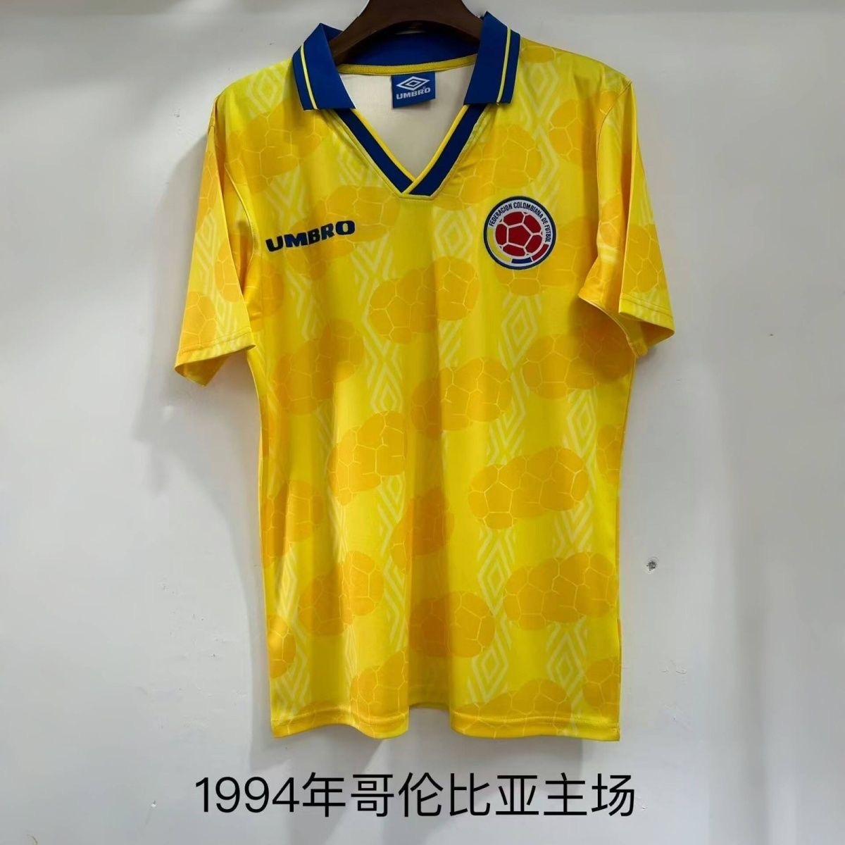 1994 Retro Colombia Home FootballShirt 1:1 Thai Quality