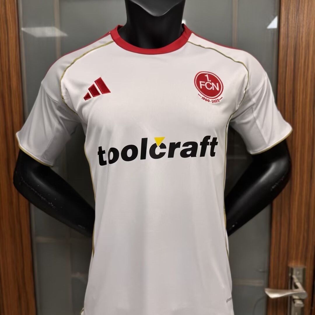 2025/2026 1. FC Nürnberg Away Football Shirt 1:1 Thai Quality