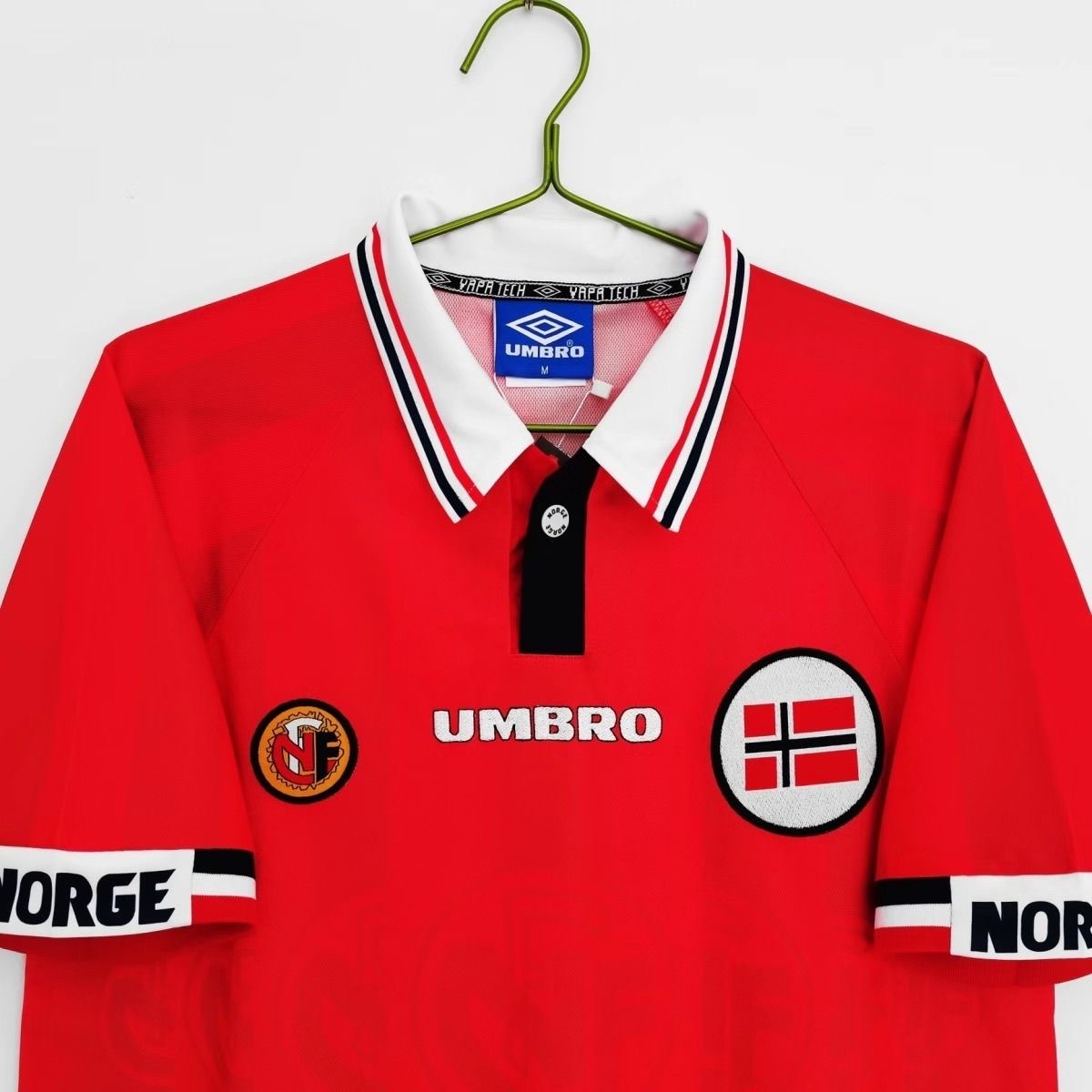 1998 Retro Norway Home Football shirt 1:1 Thai Quality!