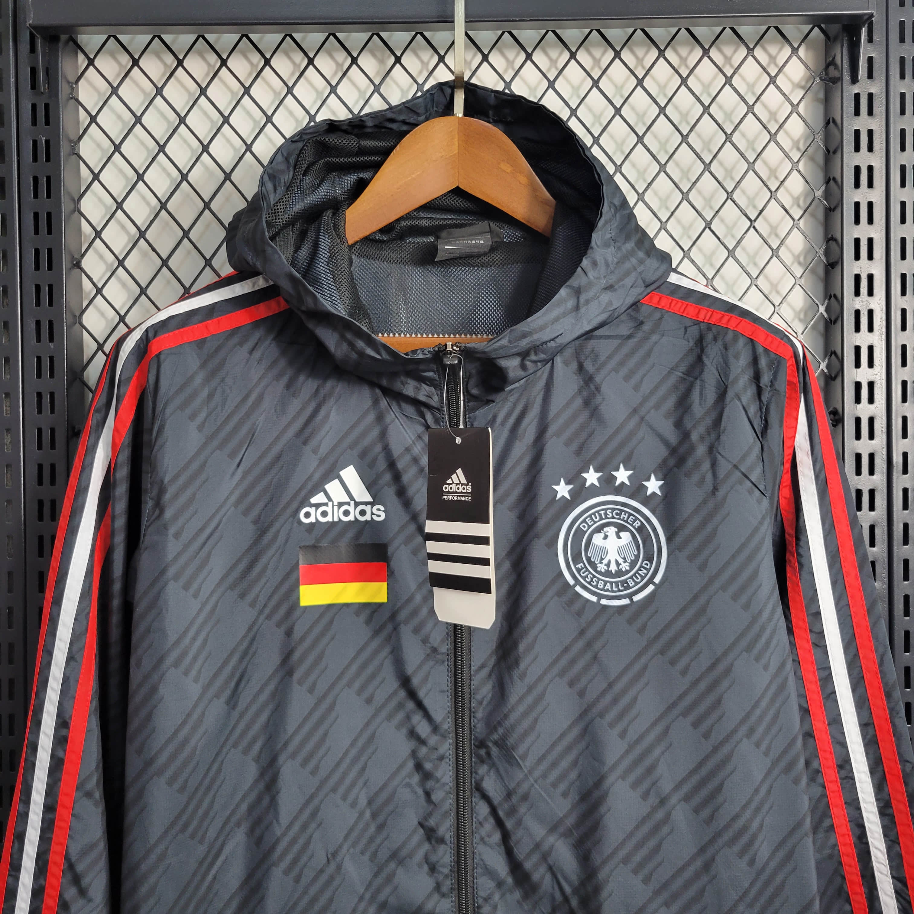 2023/2024 Germany Windbreaker Black Football Shirt