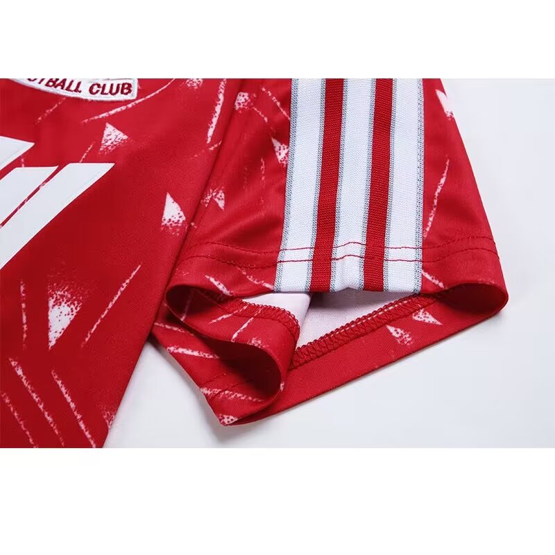 1989/1991 Retro Liverpool Home Football Shirt