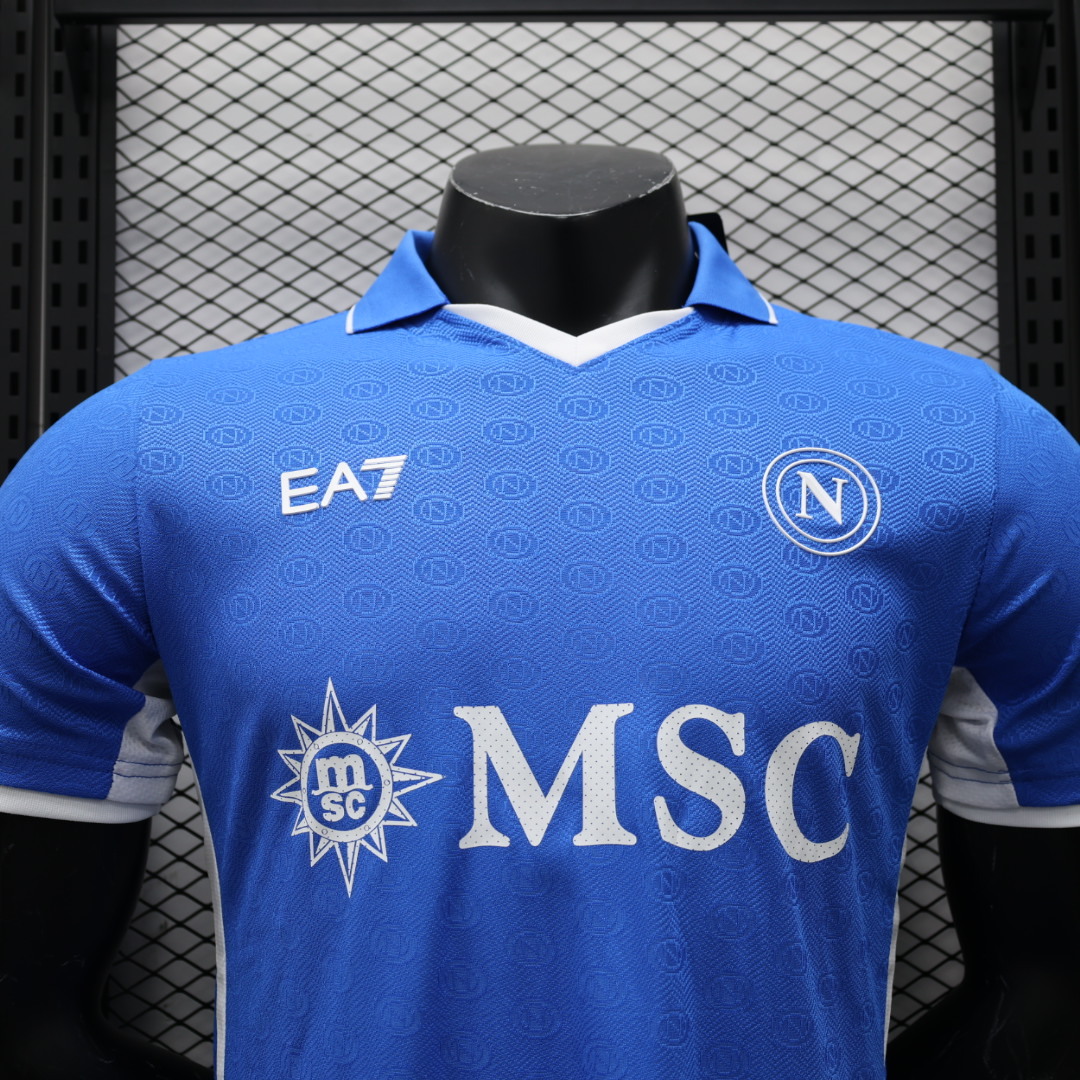2024/2025 Player Version Napoli Home Football Shirt