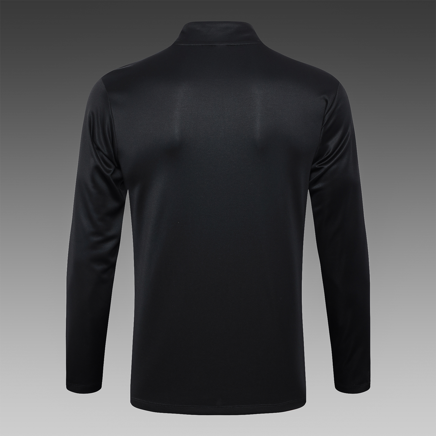 2024/2025 Al-Nassr Half-Pull Training Suit Black Football Shirt Set