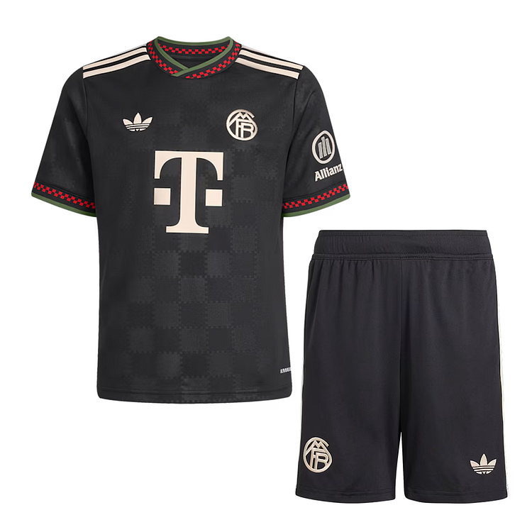 2025/2026 Bayern Munchen Third Football Shirt kids Size