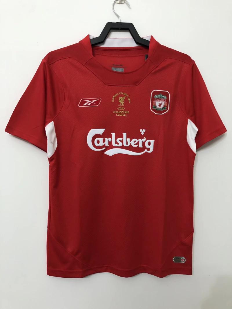2004/2005 Retro Liverpool Home Football Shirt