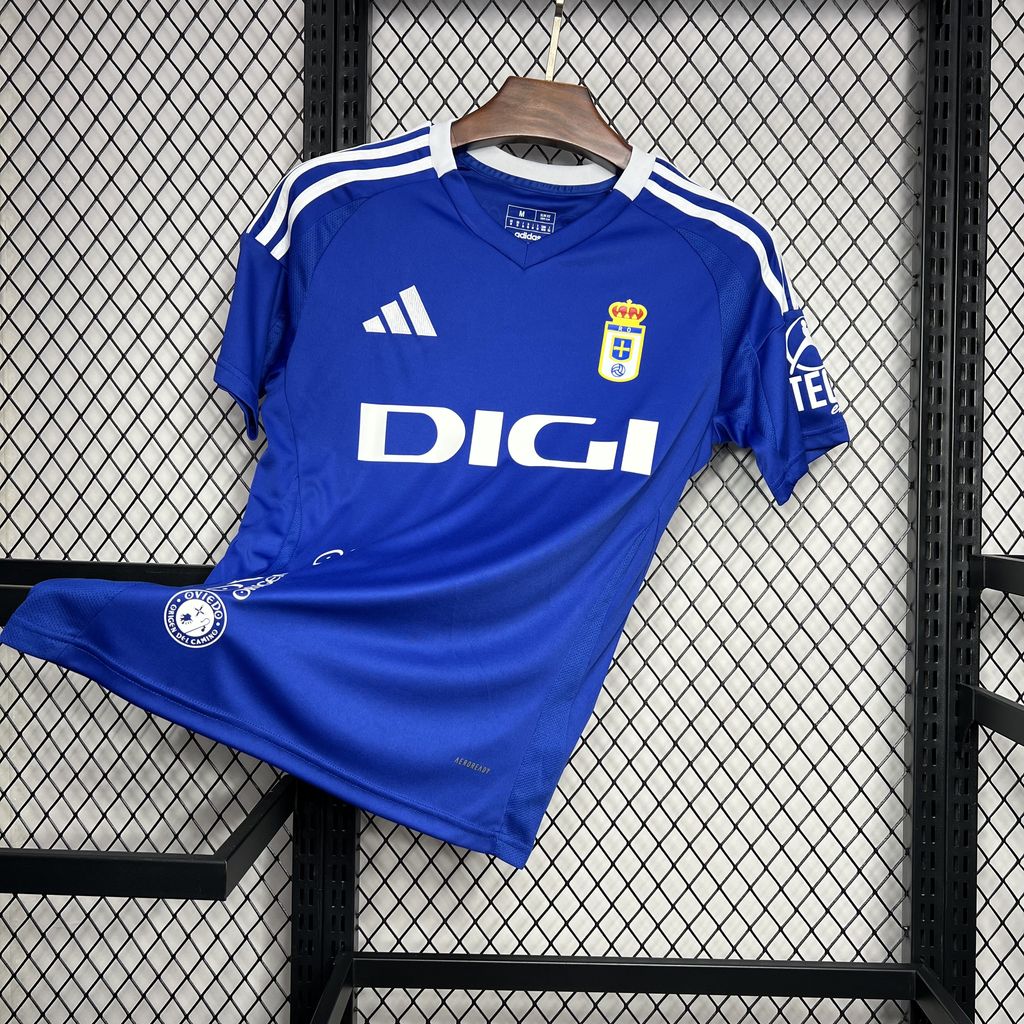 2024/2025 Real Oviedo Vetusta Home Football Shirt
