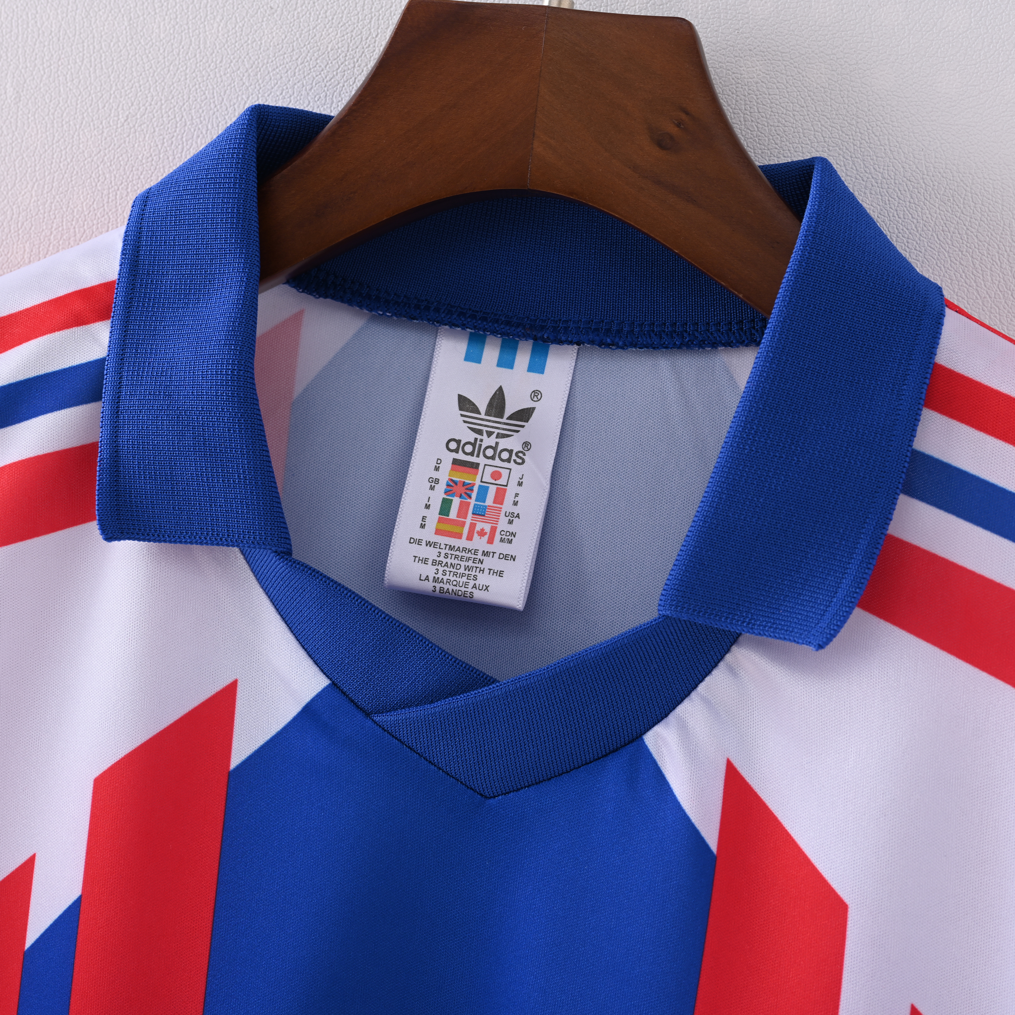 1988 Retro France Home Football Shirt1:1 Thai Quality!