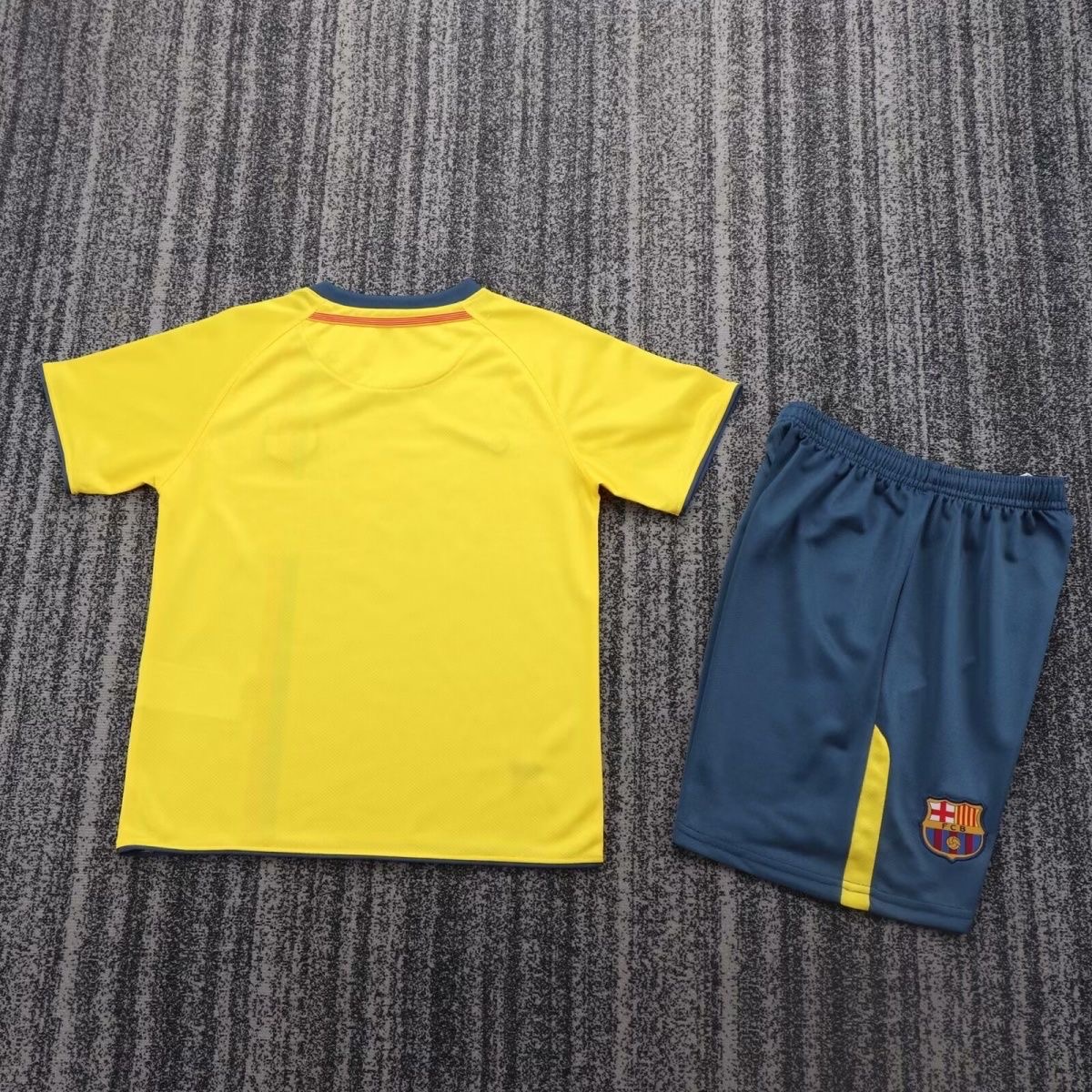 2008/2009 Retro Barcelona AwayFootball Shirt Kids Size 1:1 Thai Quality