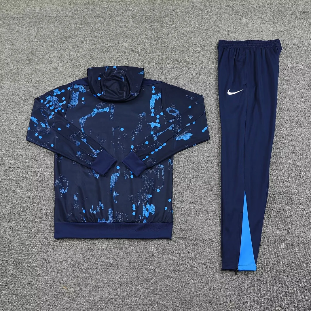 2024/2025 Chelsea Hooded Long Sleeves Training Suit Football Shirt