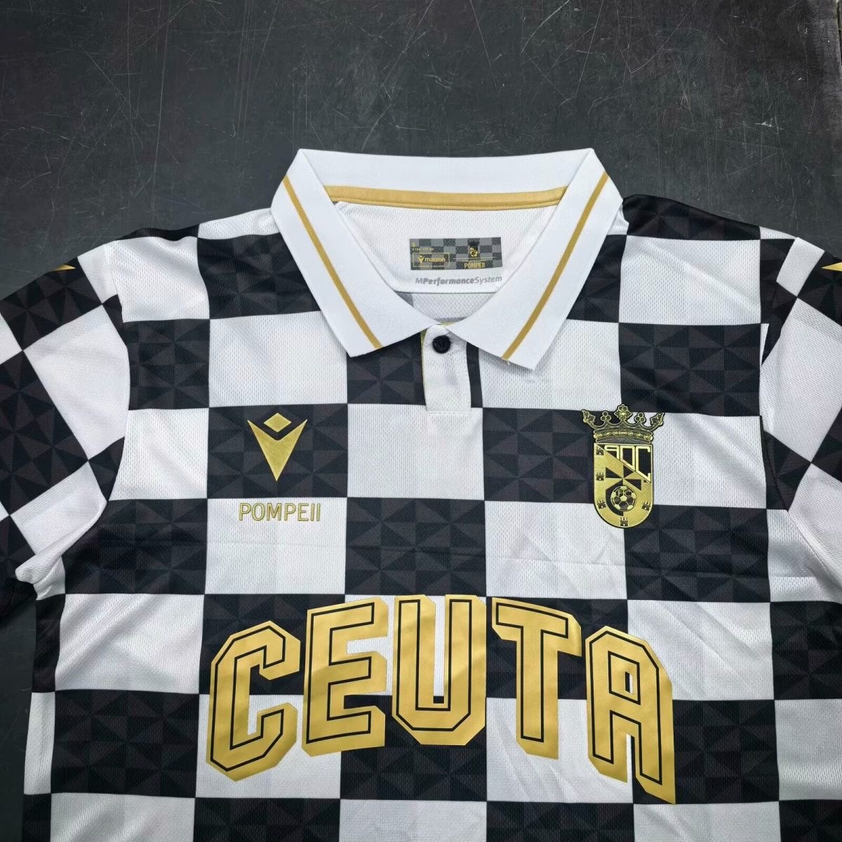 2024/2025 AD Ceuta Copa del Rey Football Shirt 1:1 Thai Quality