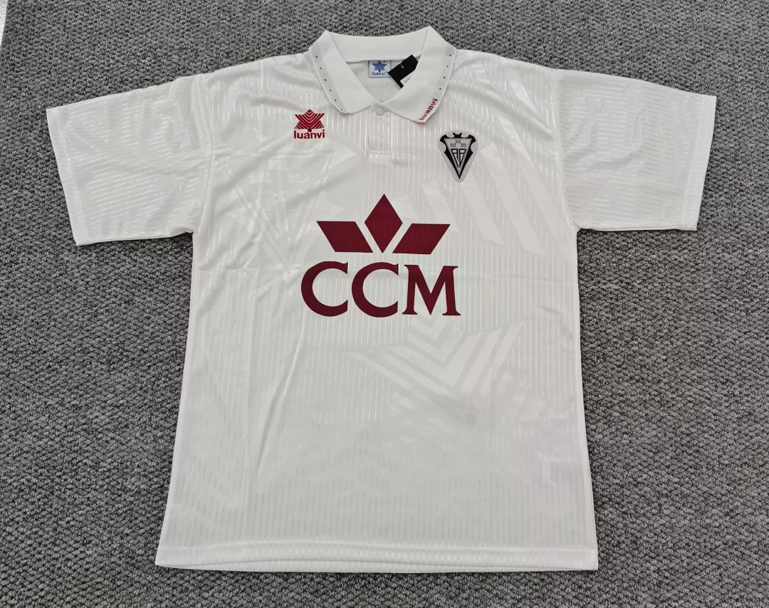 1995/1996 Retro Albacete Home FootballShirt 1:1 Thai Quality