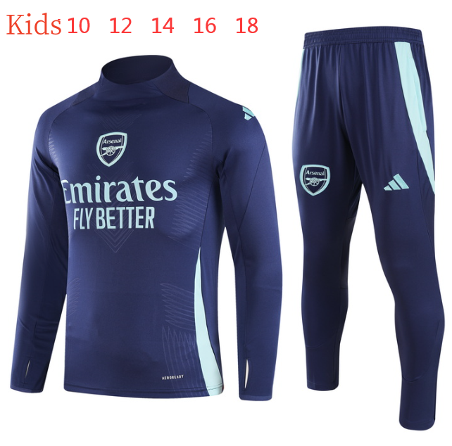2024/2025 Kids Kit Arsenal Training Suit Football Shirt