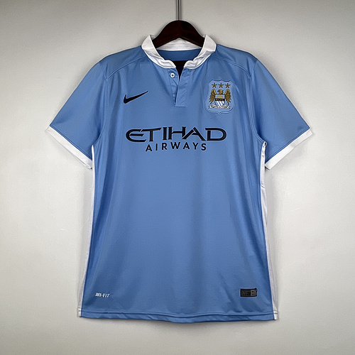2015/2016 Retro Manchester City Home Football shirt 1:1 Thai Quality