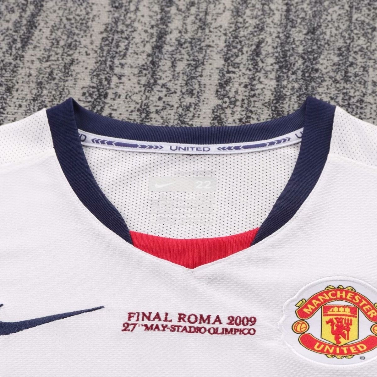 2008/2009 Retro Manchester UnitedAway Champions League Football Shirt